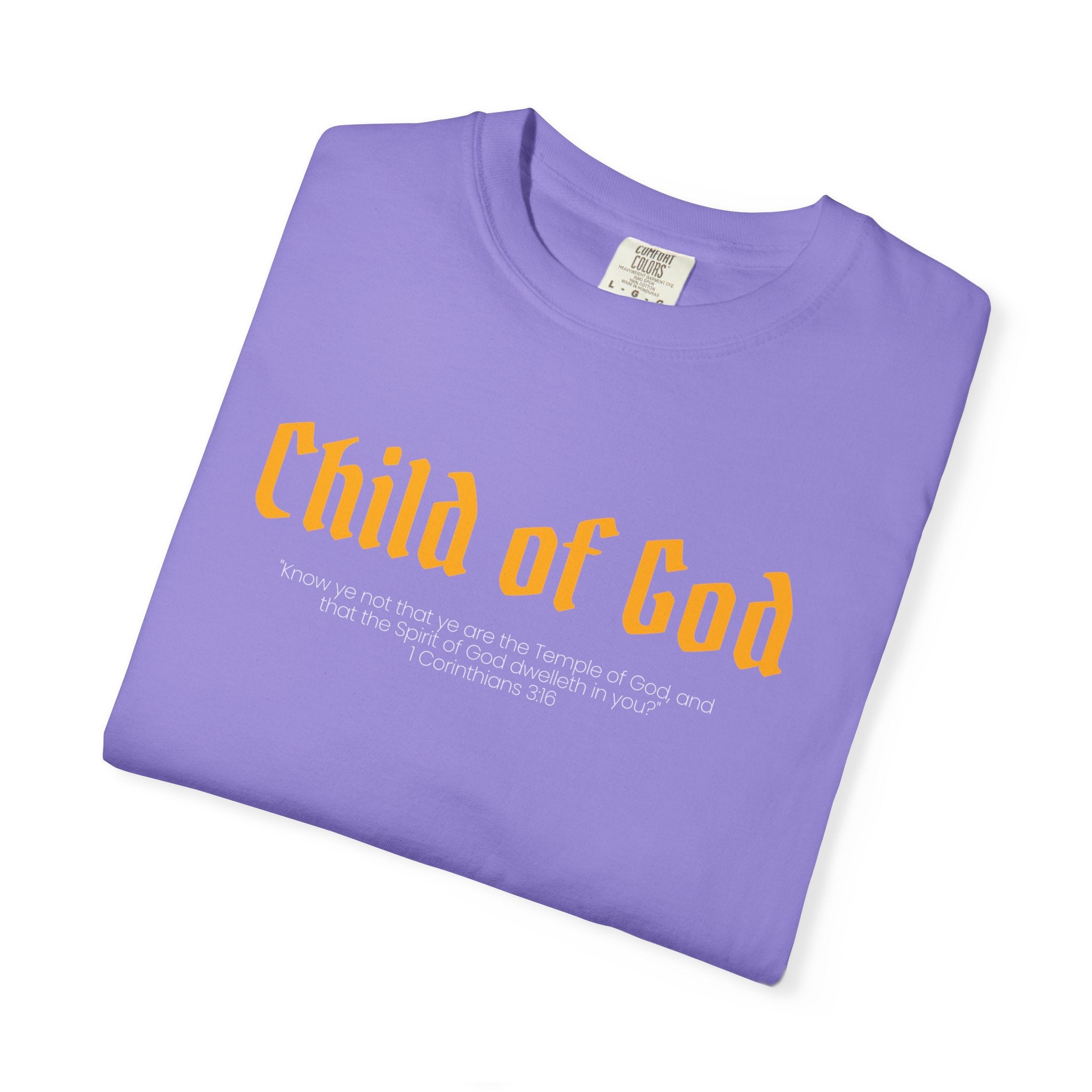 Child of God T‑Shirt — Angel Cherub Graphic Tee