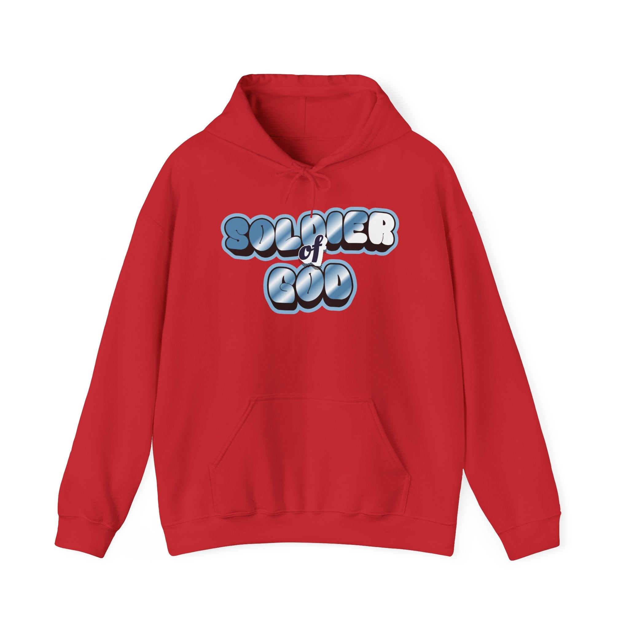 Soldier of God Hoodie — Christian Faith Graphic Pullover