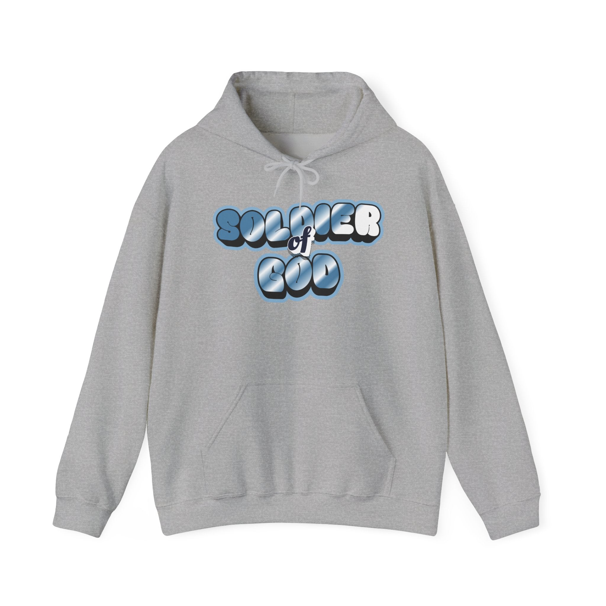 Soldier of God Hoodie — Christian Faith Graphic Pullover