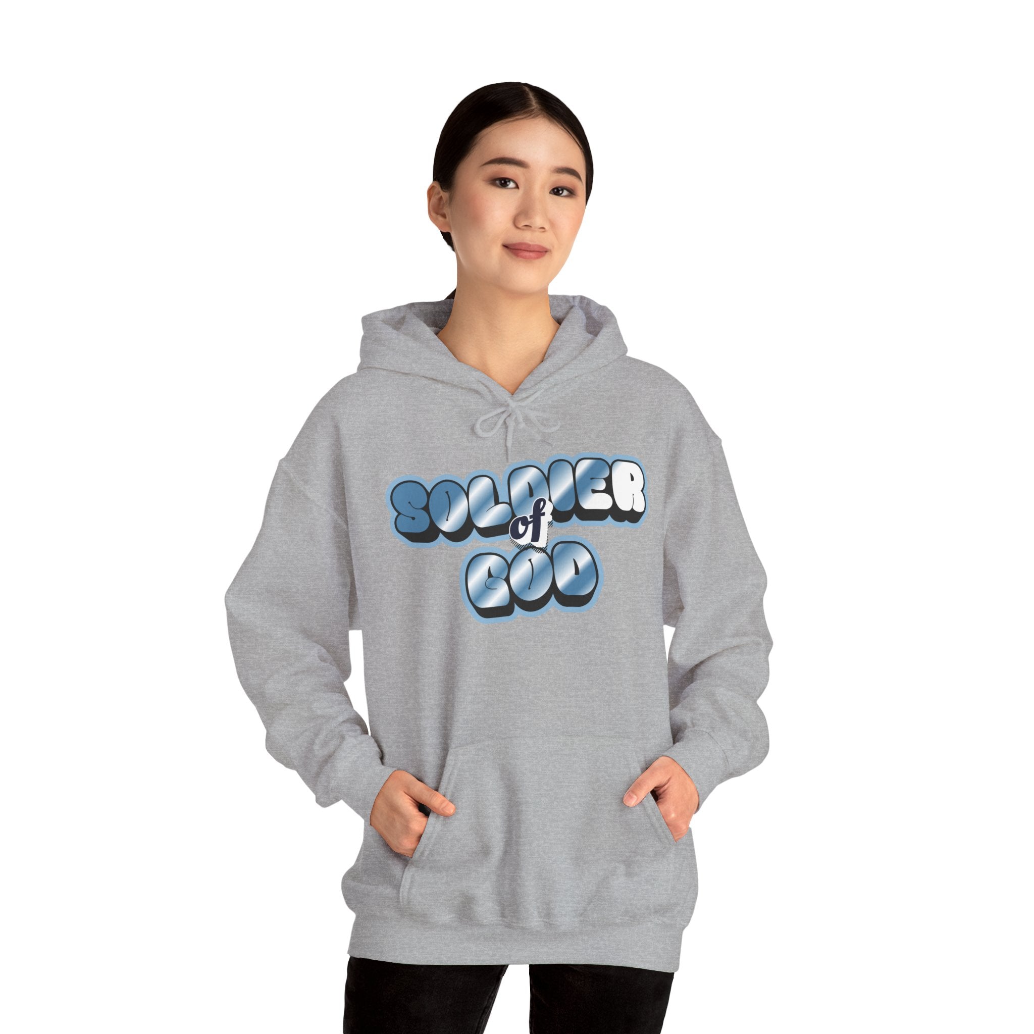 Soldier of God Hoodie — Christian Faith Graphic Pullover