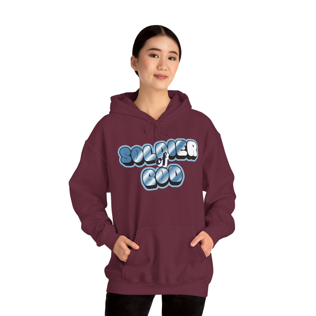 Soldier of God Hoodie — Christian Faith Graphic Pullover