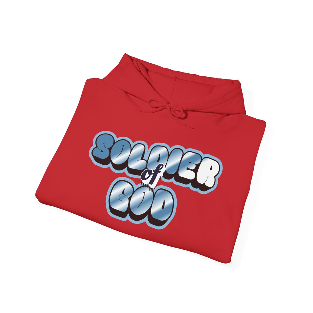 Soldier of God Hoodie — Christian Faith Graphic Pullover