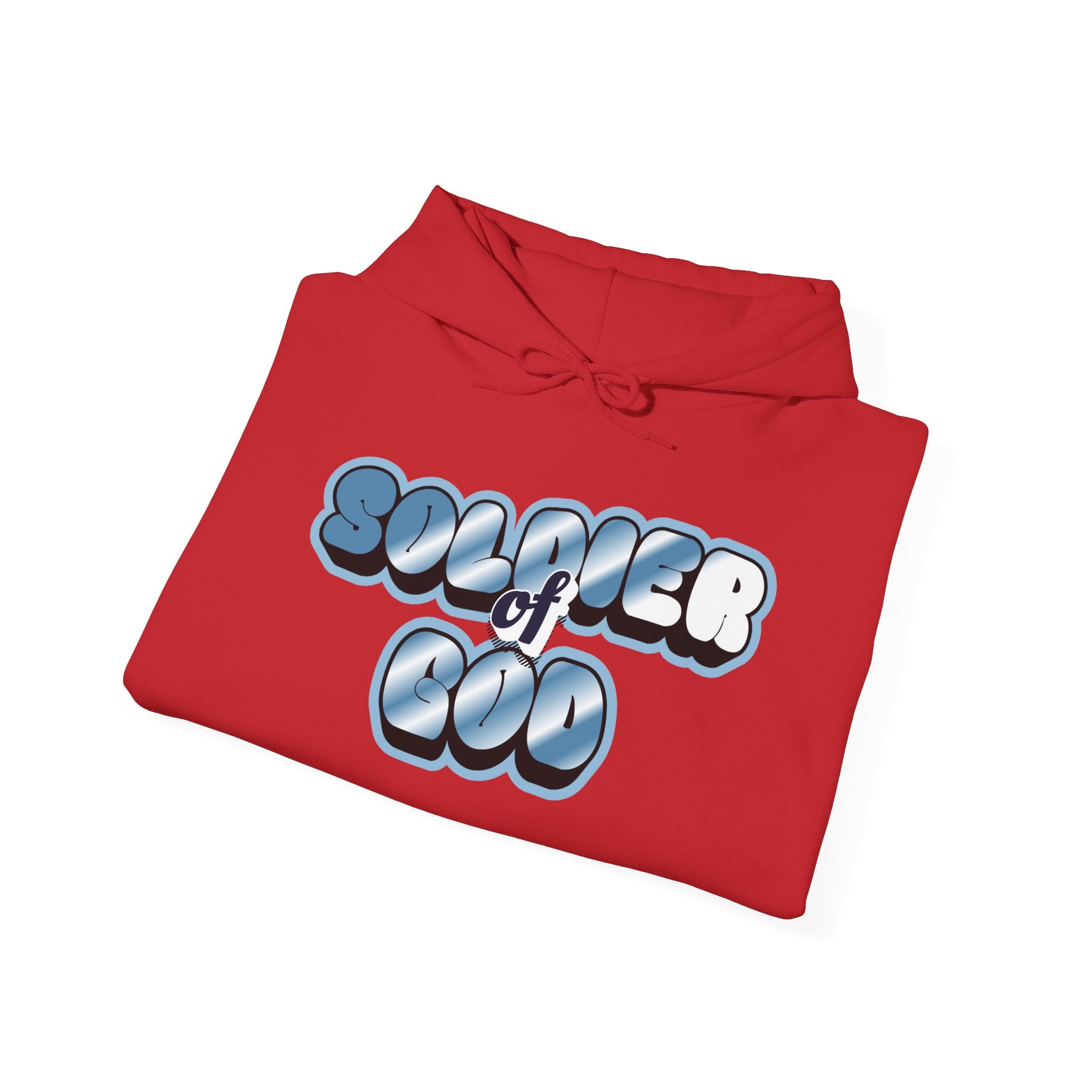 Soldier of God Hoodie — Christian Faith Graphic Pullover