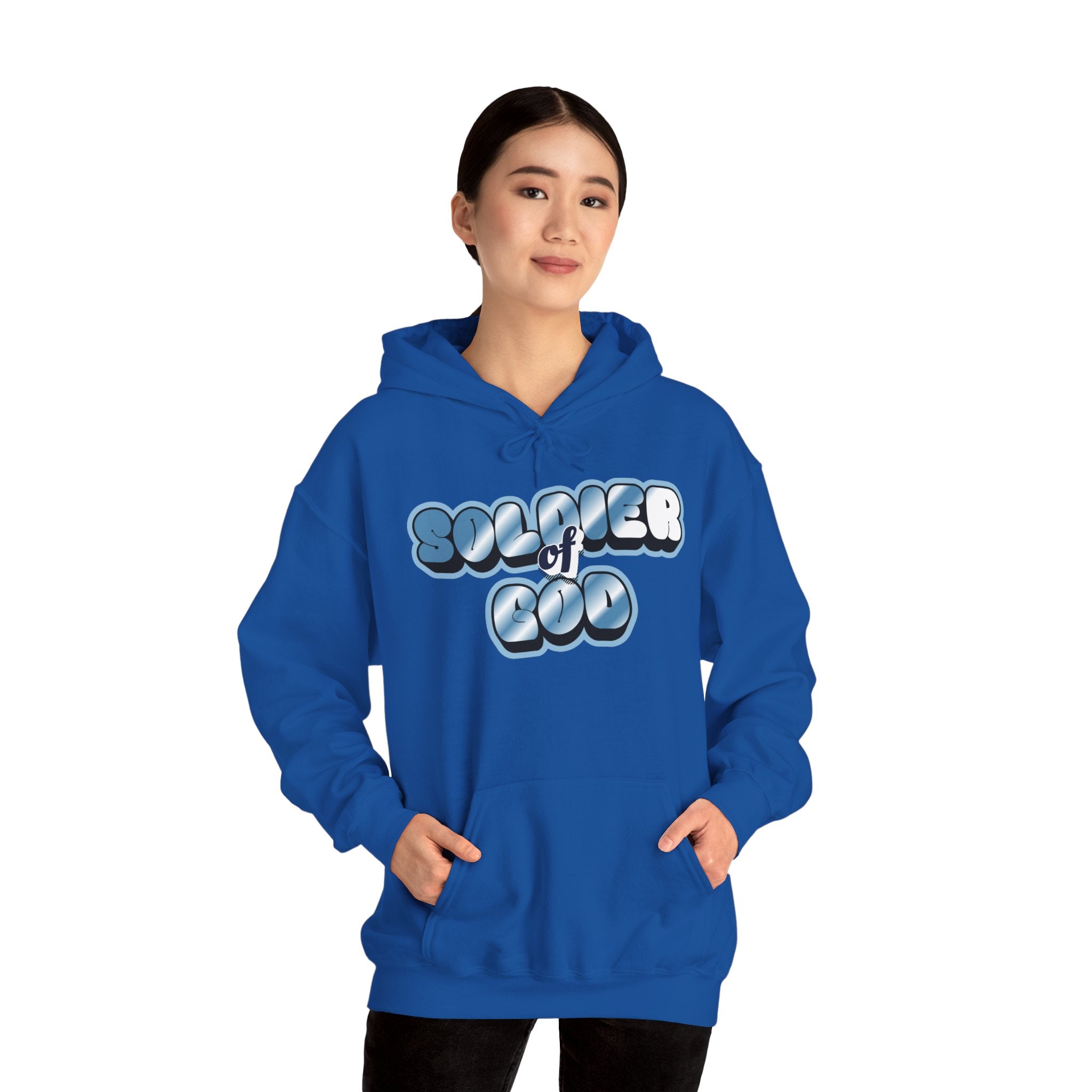 Soldier of God Hoodie — Christian Faith Graphic Pullover