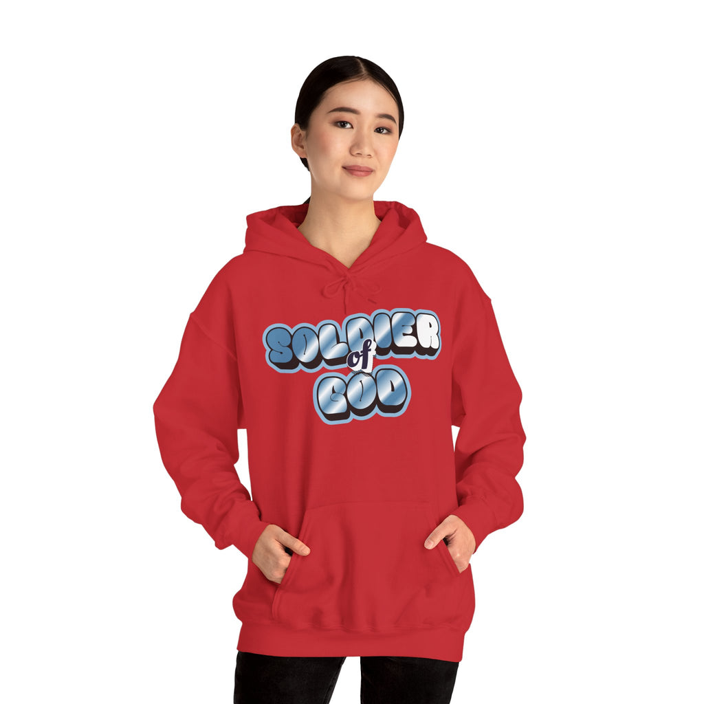 Soldier of God Hoodie — Christian Faith Graphic Pullover