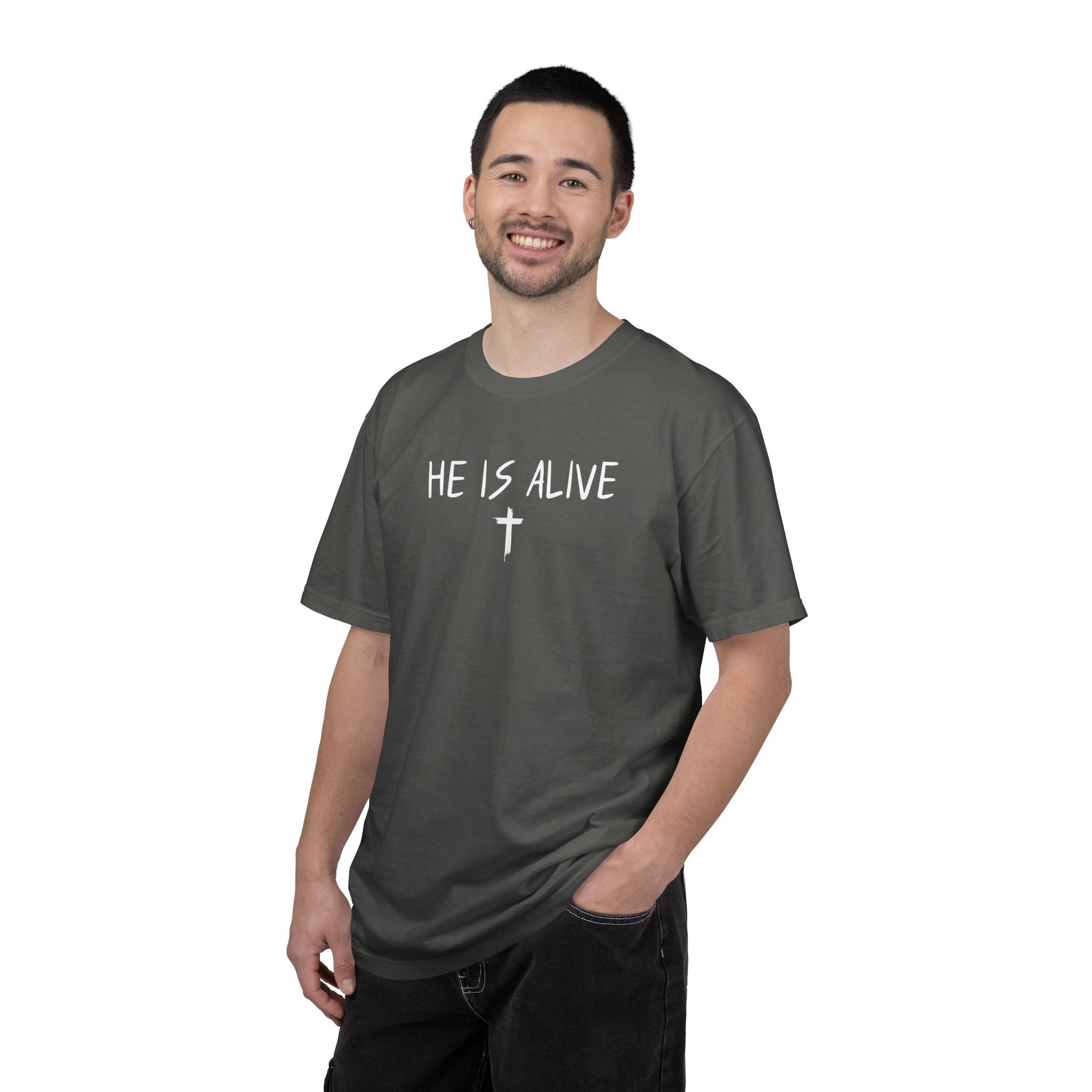 He Is Alive / Jesus Set My Heart On Fire T-Shirt