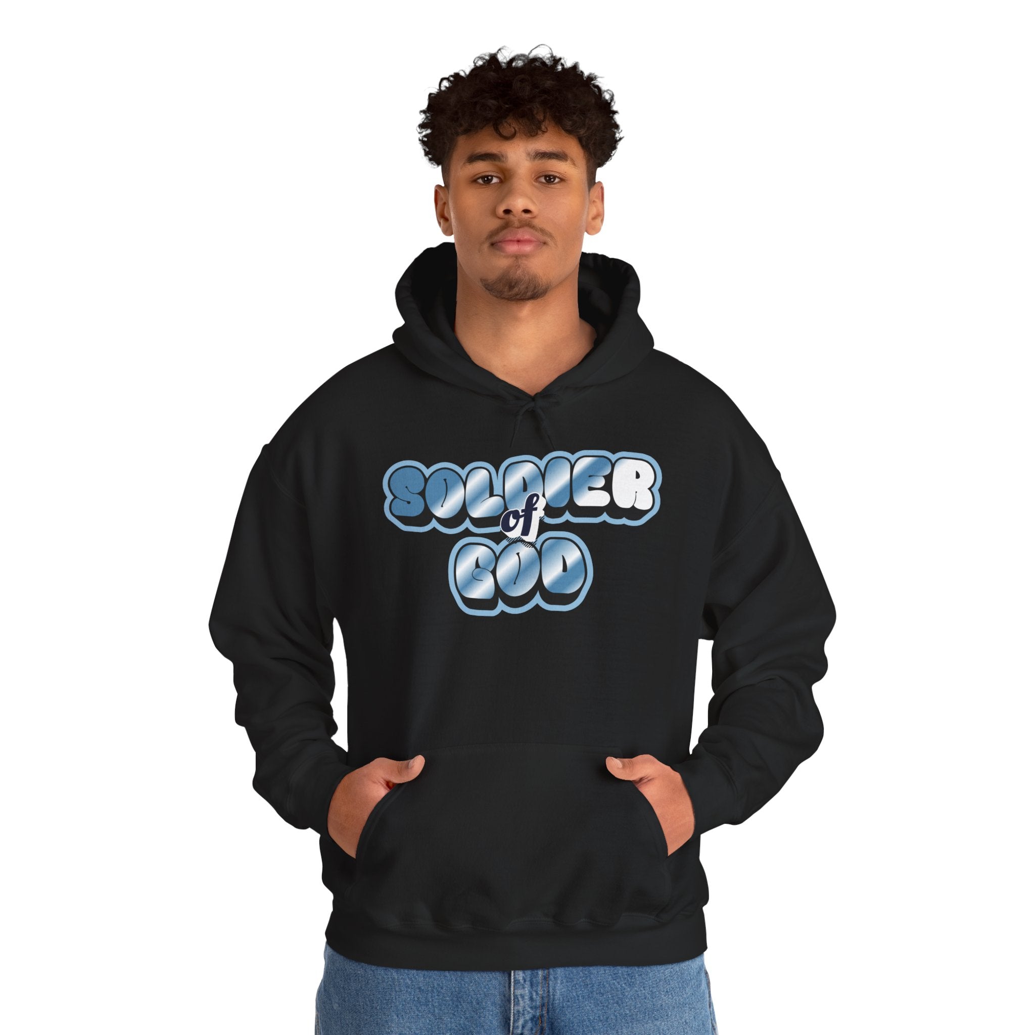 Soldier of God Hoodie — Christian Faith Graphic Pullover