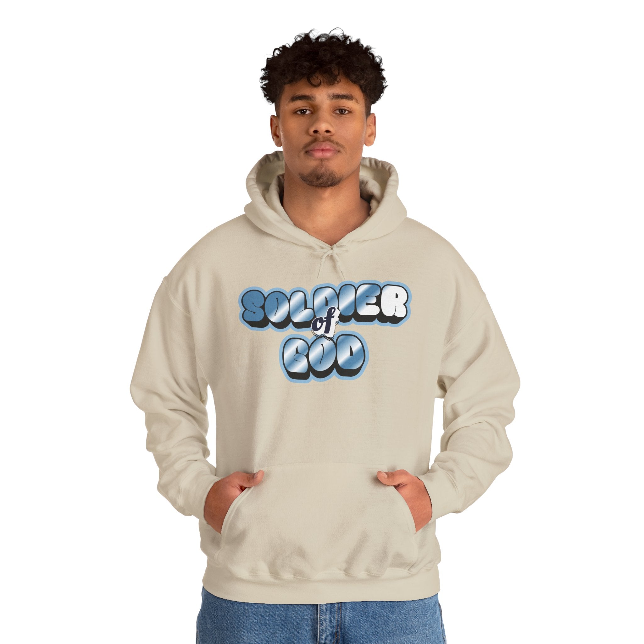 Soldier of God Hoodie — Christian Faith Graphic Pullover