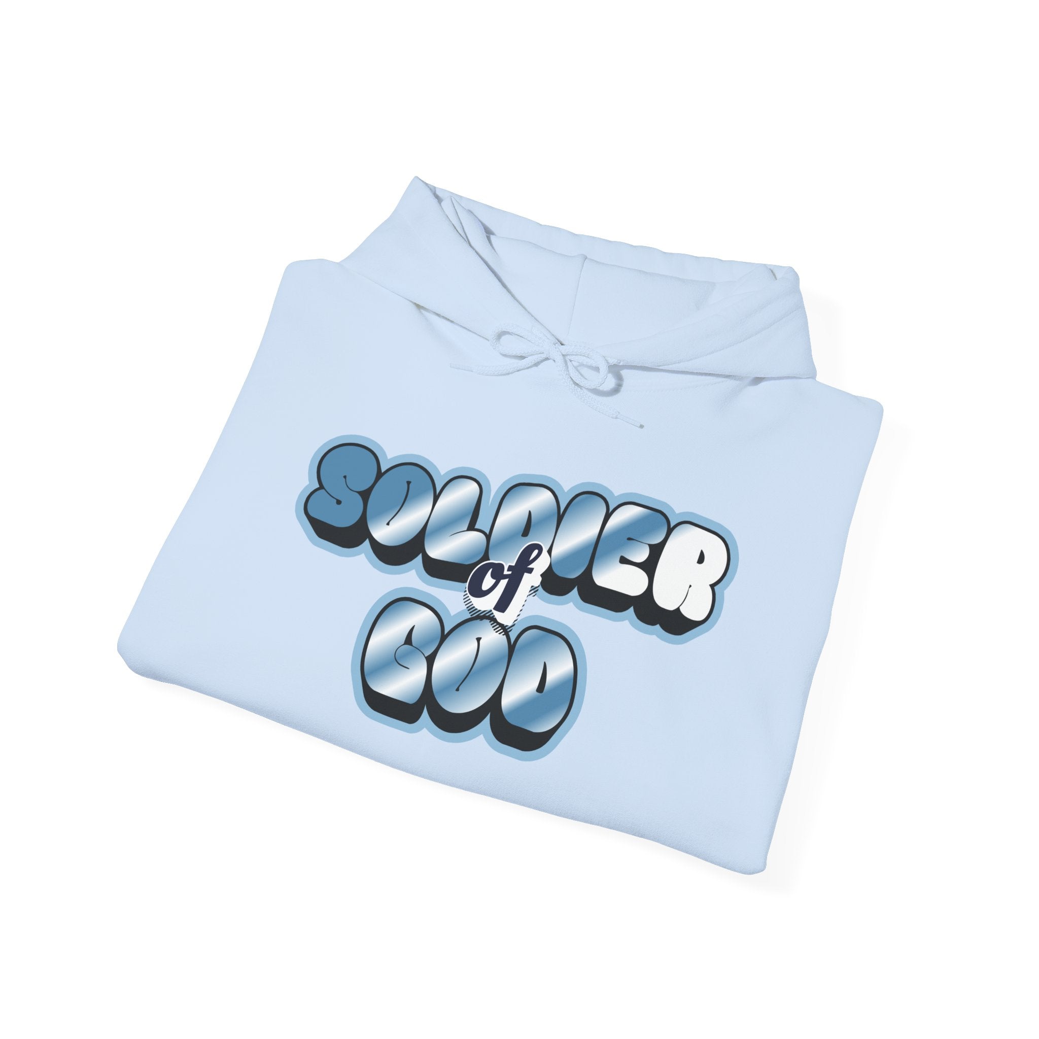 Soldier of God Hoodie — Christian Faith Graphic Pullover