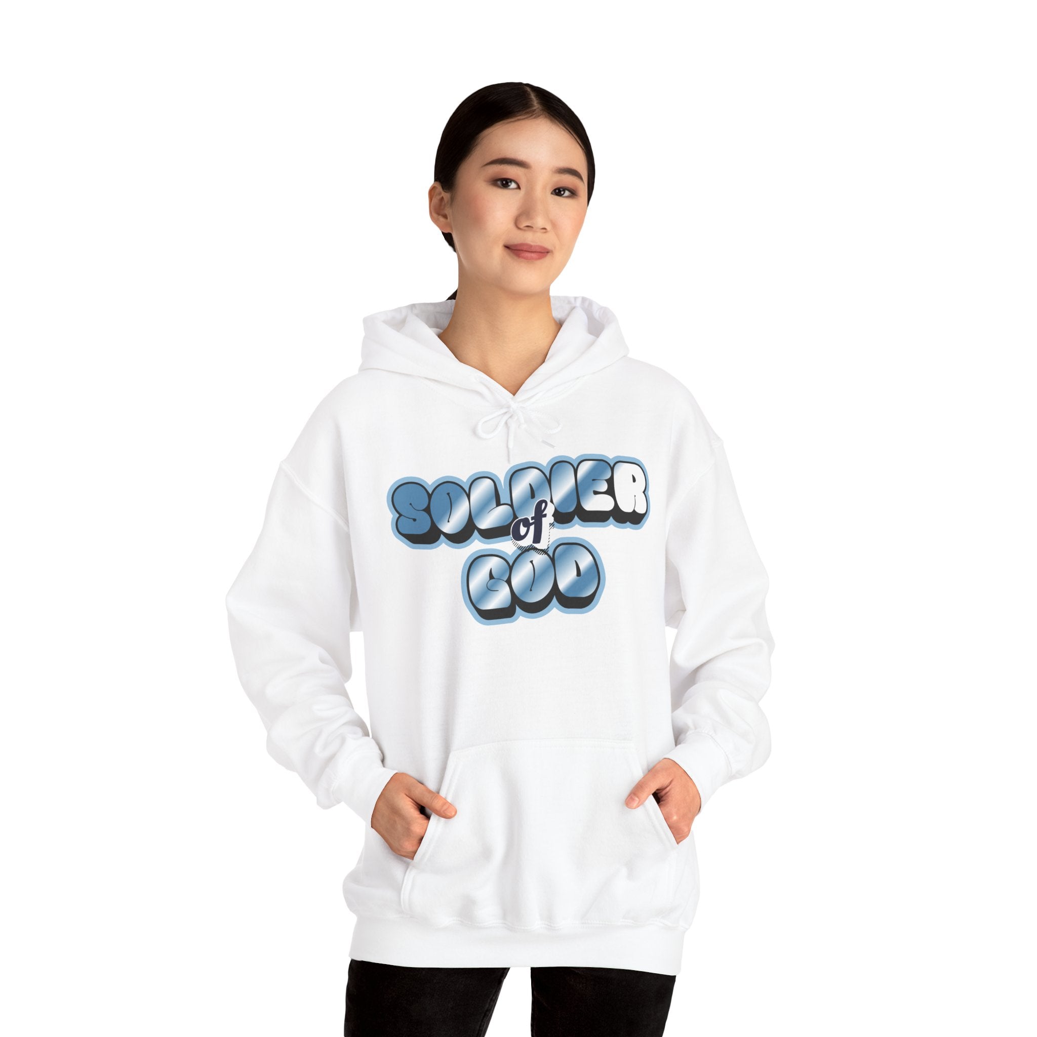 Soldier of God Hoodie — Christian Faith Graphic Pullover
