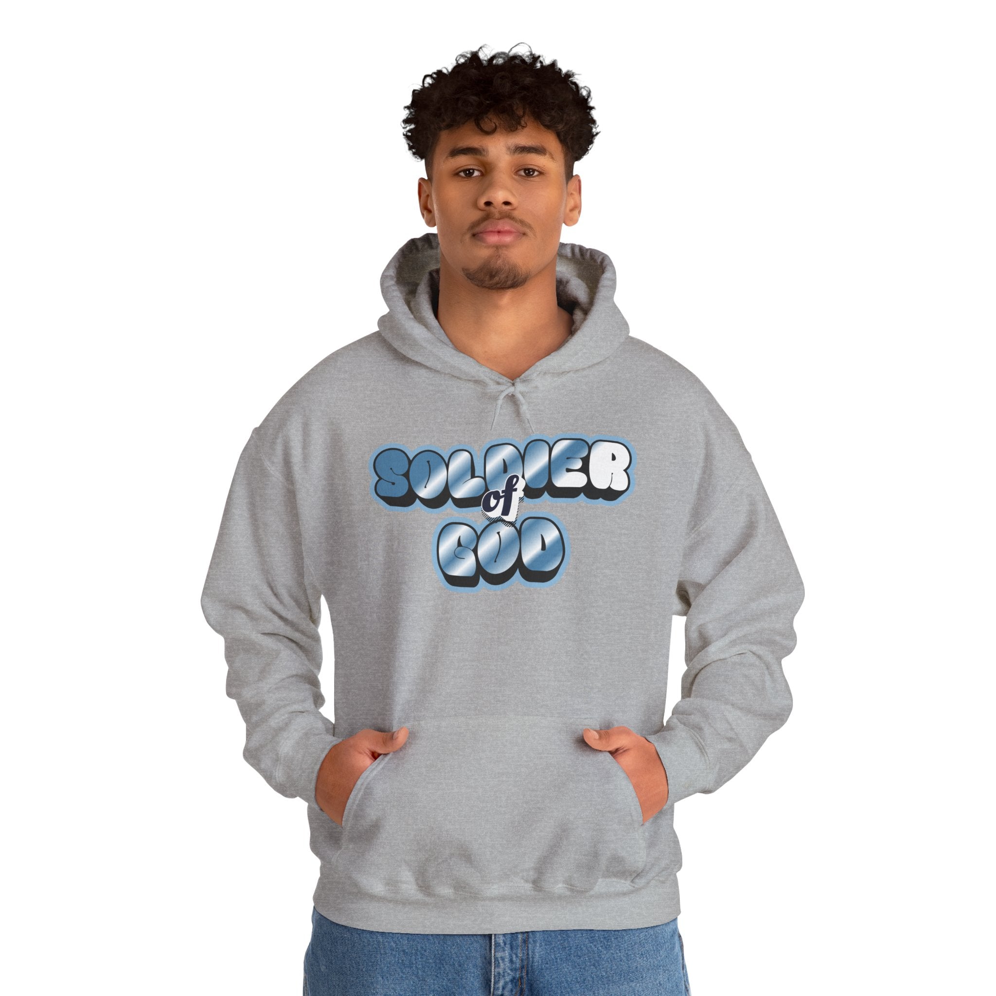 Soldier of God Hoodie — Christian Faith Graphic Pullover