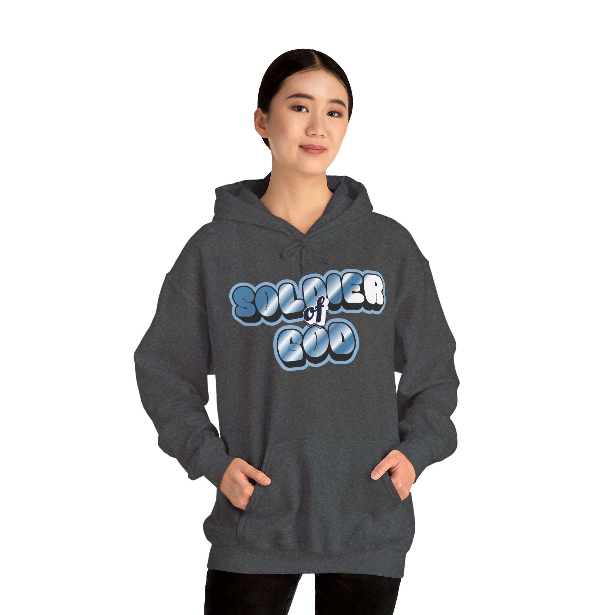 Soldier of God Hoodie — Christian Faith Graphic Pullover