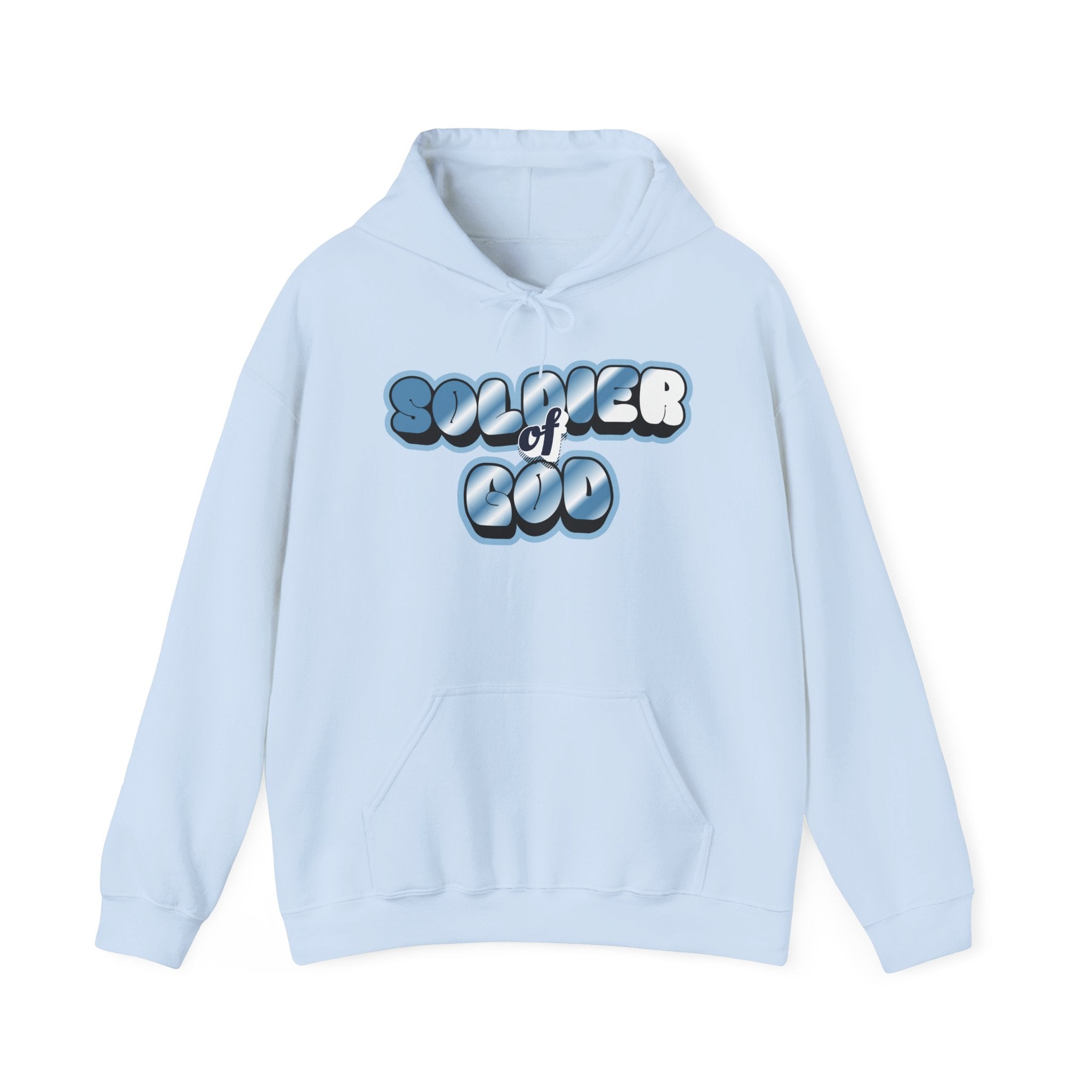 Soldier of God Hoodie — Christian Faith Graphic Pullover