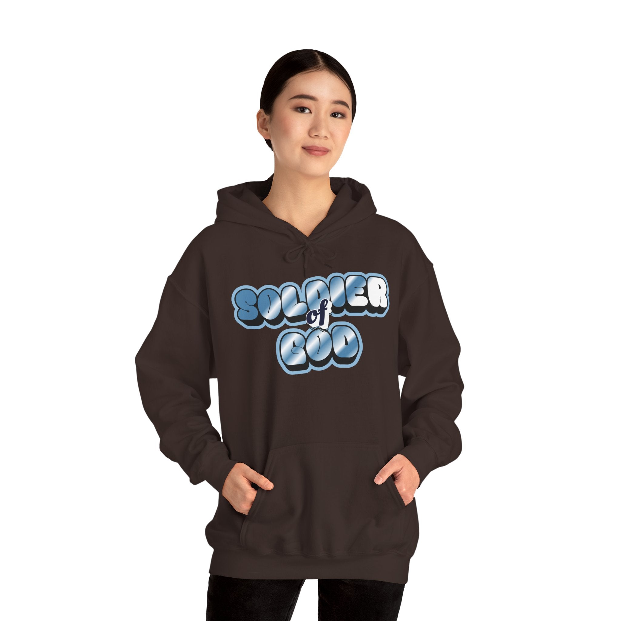 Soldier of God Hoodie — Christian Faith Graphic Pullover