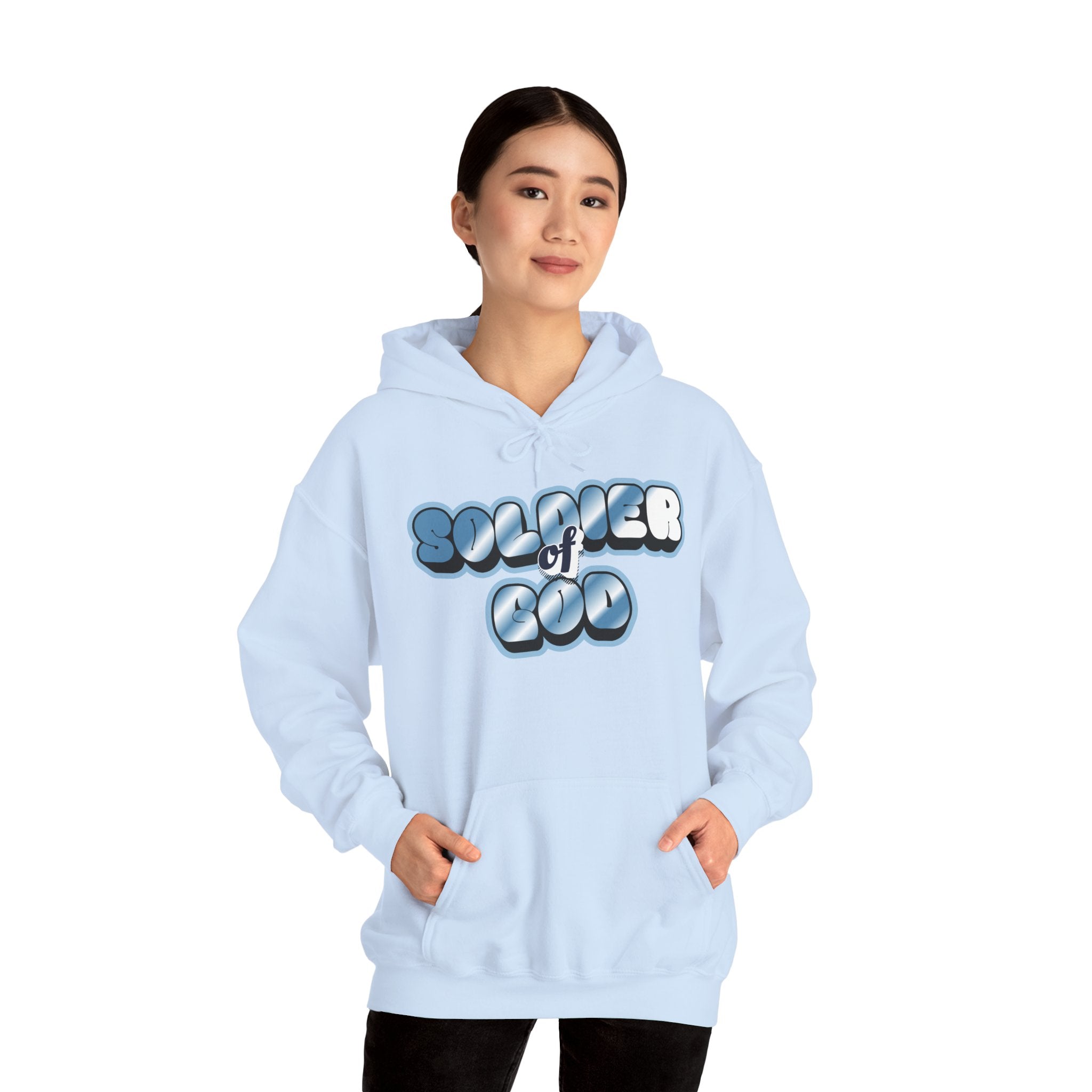 Soldier of God Hoodie — Christian Faith Graphic Pullover