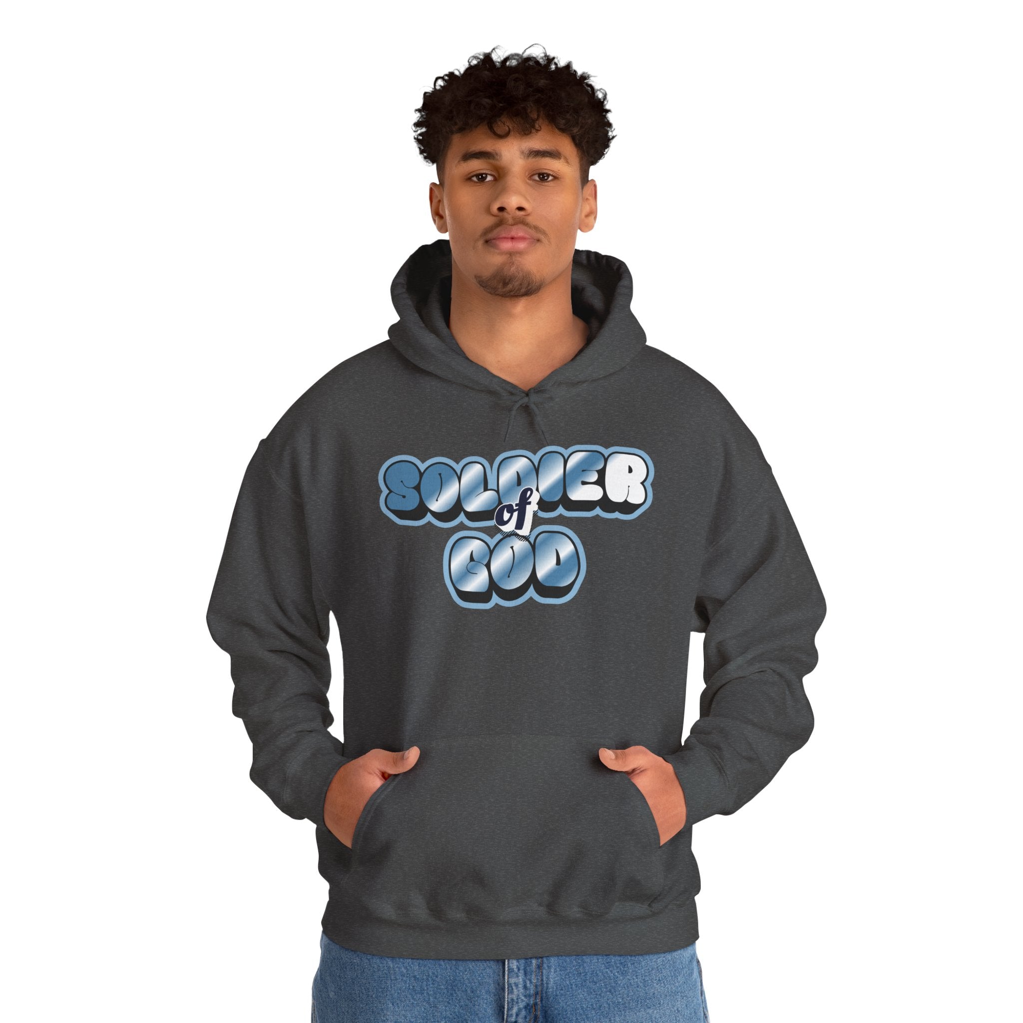 Soldier of God Hoodie — Christian Faith Graphic Pullover