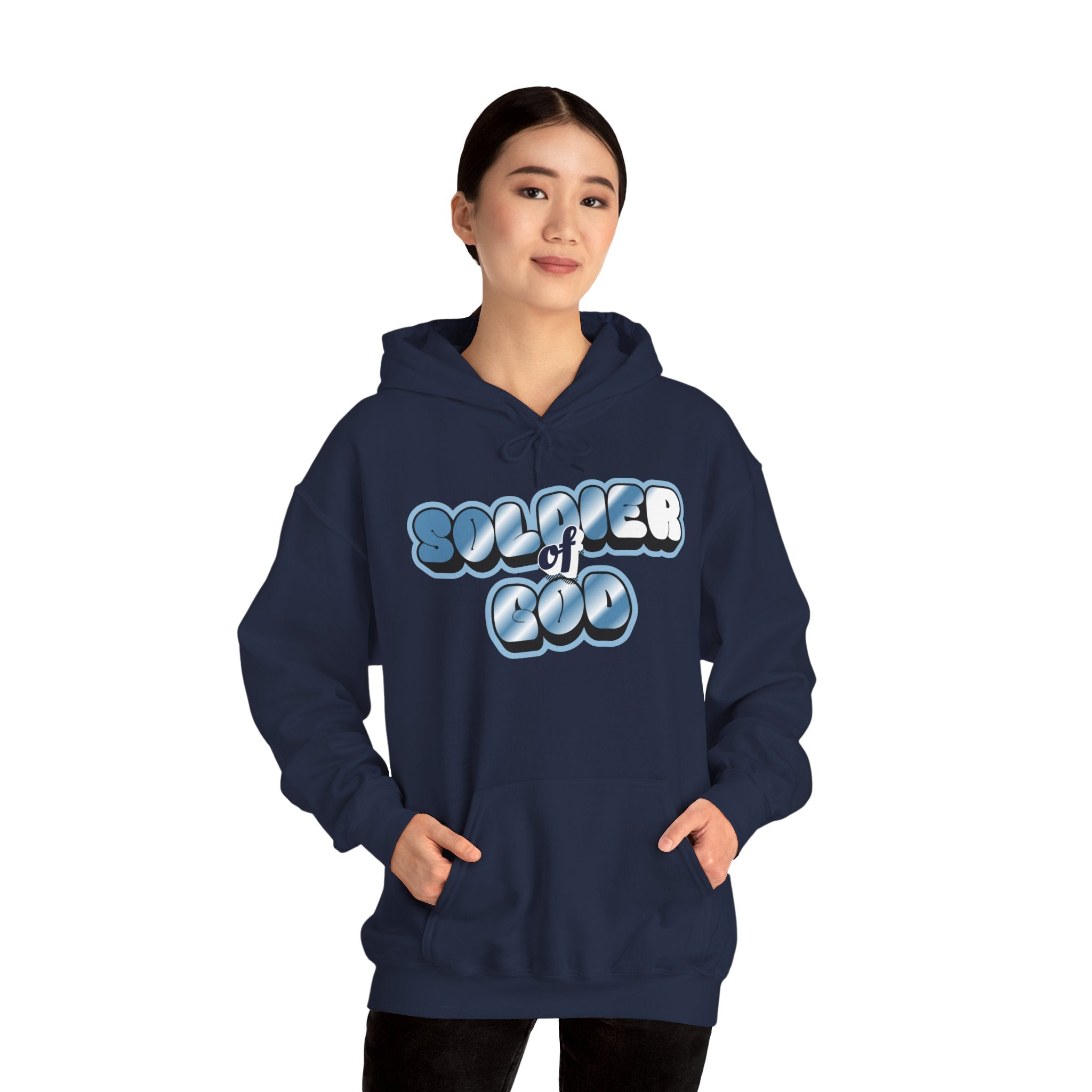Soldier of God Hoodie — Christian Faith Graphic Pullover