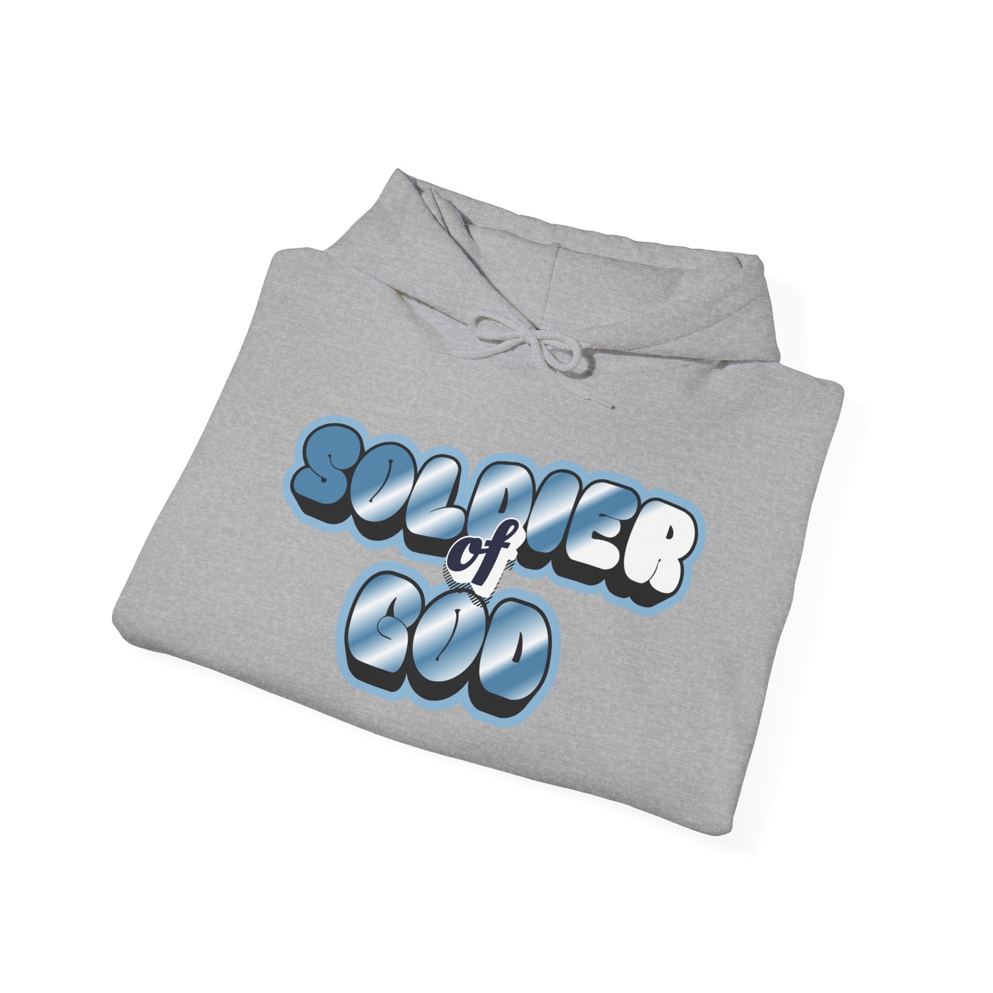 Soldier of God Hoodie — Christian Faith Graphic Pullover