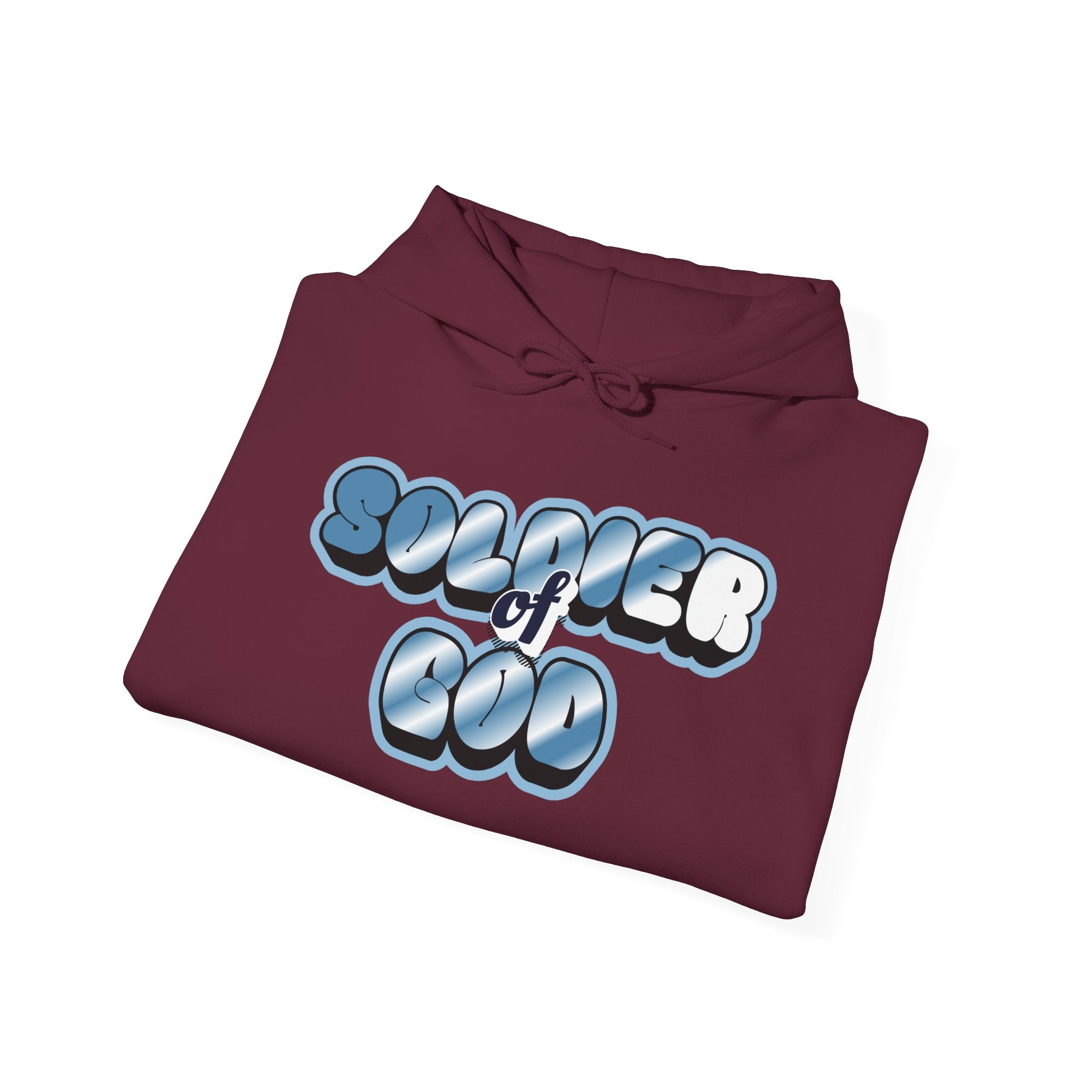 Soldier of God Hoodie — Christian Faith Graphic Pullover