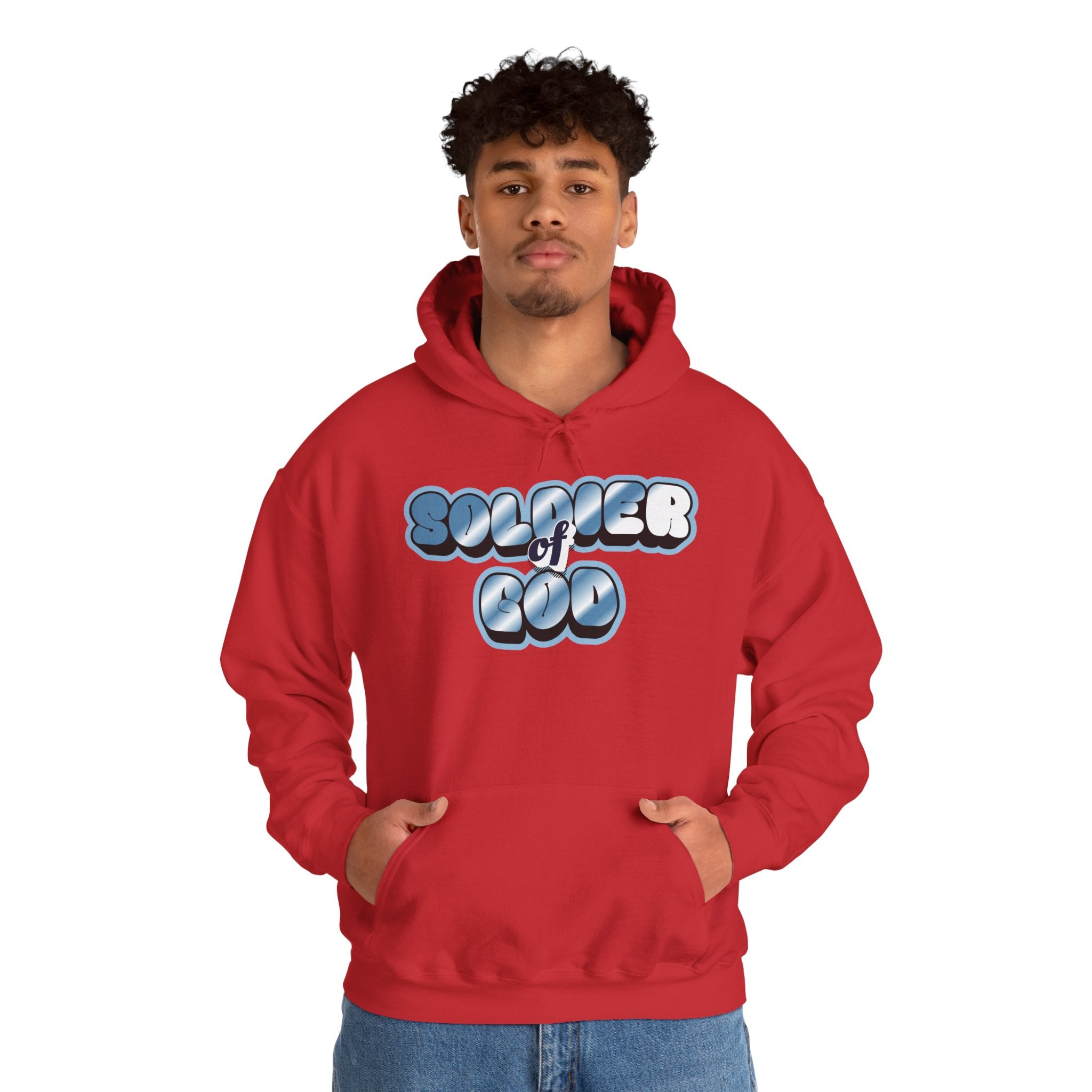 Soldier of God Hoodie — Christian Faith Graphic Pullover