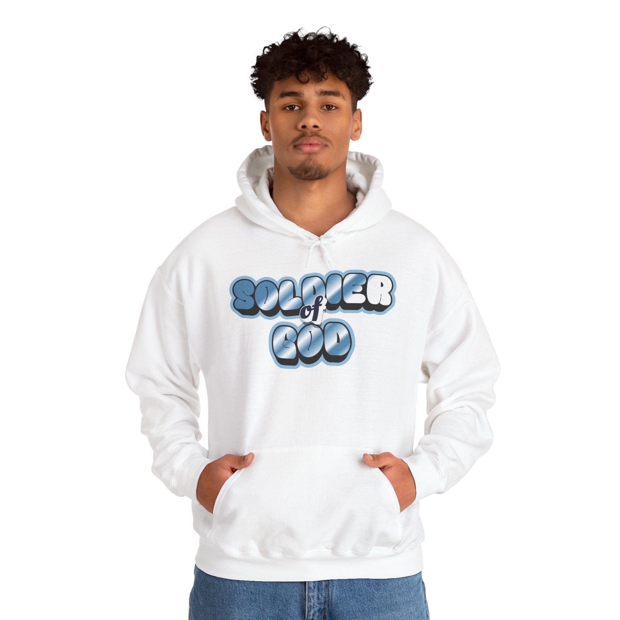 Soldier of God Hoodie — Christian Faith Graphic Pullover