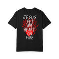 He Is Alive / Jesus Set My Heart On Fire T-Shirt