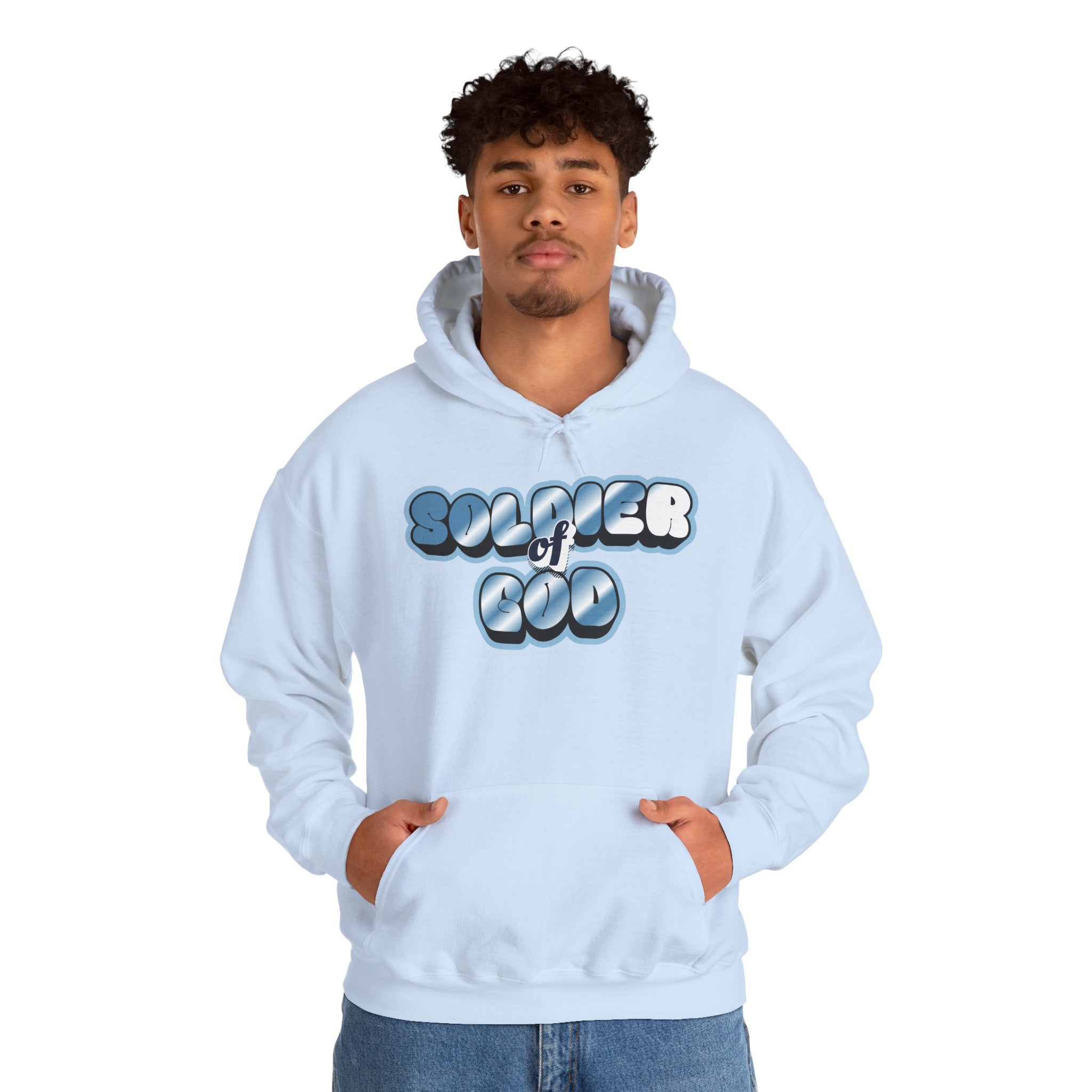 Soldier of God Hoodie — Christian Faith Graphic Pullover
