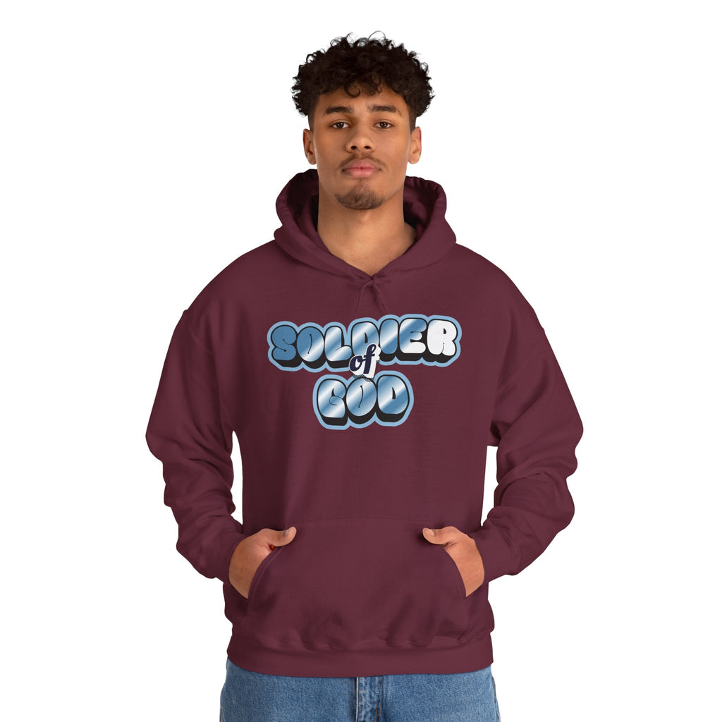 Soldier of God Hoodie — Christian Faith Graphic Pullover