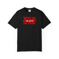 Jesus Saved Reversed Graphic T-Shirt — Faith Statement Tee