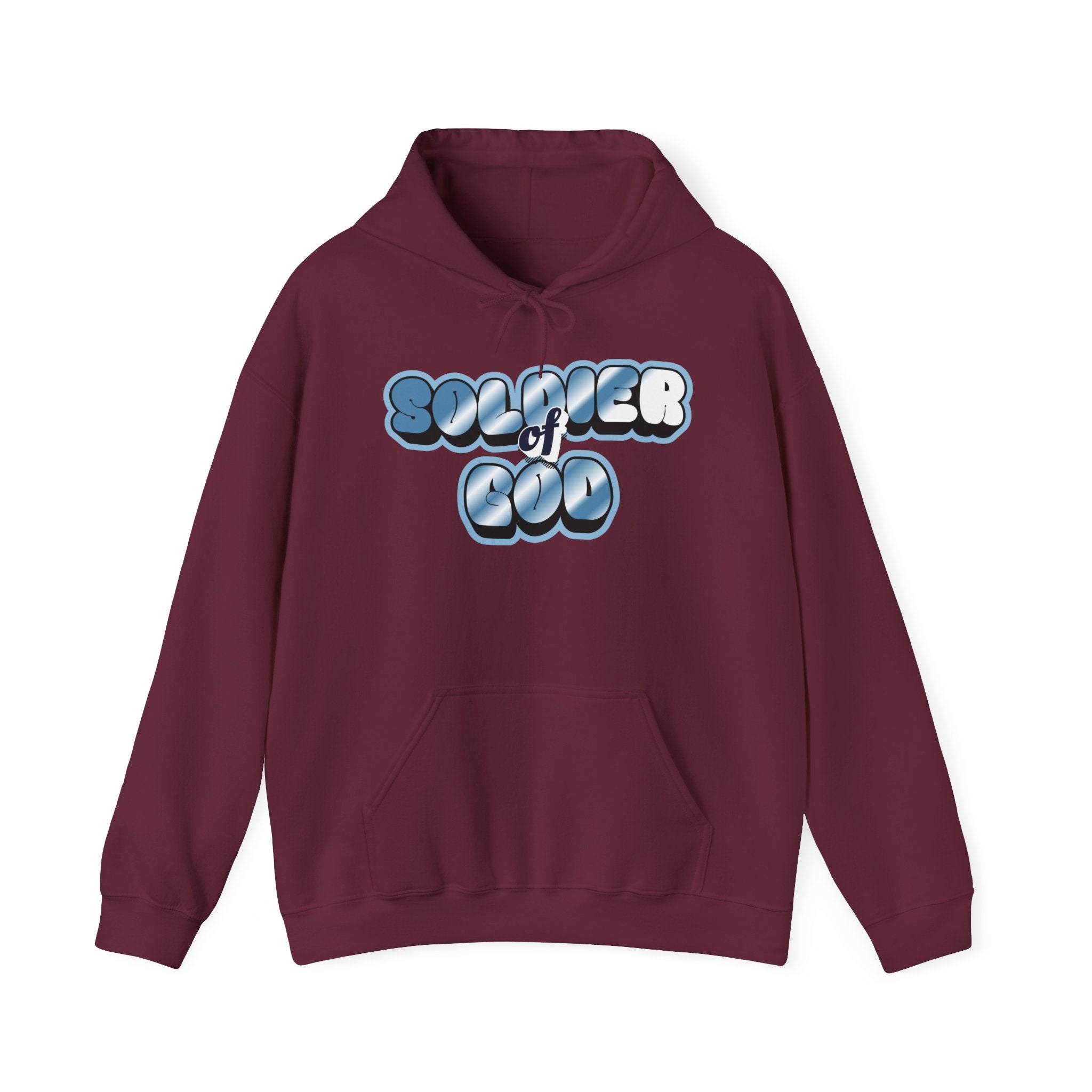 Soldier of God Hoodie — Christian Faith Graphic Pullover