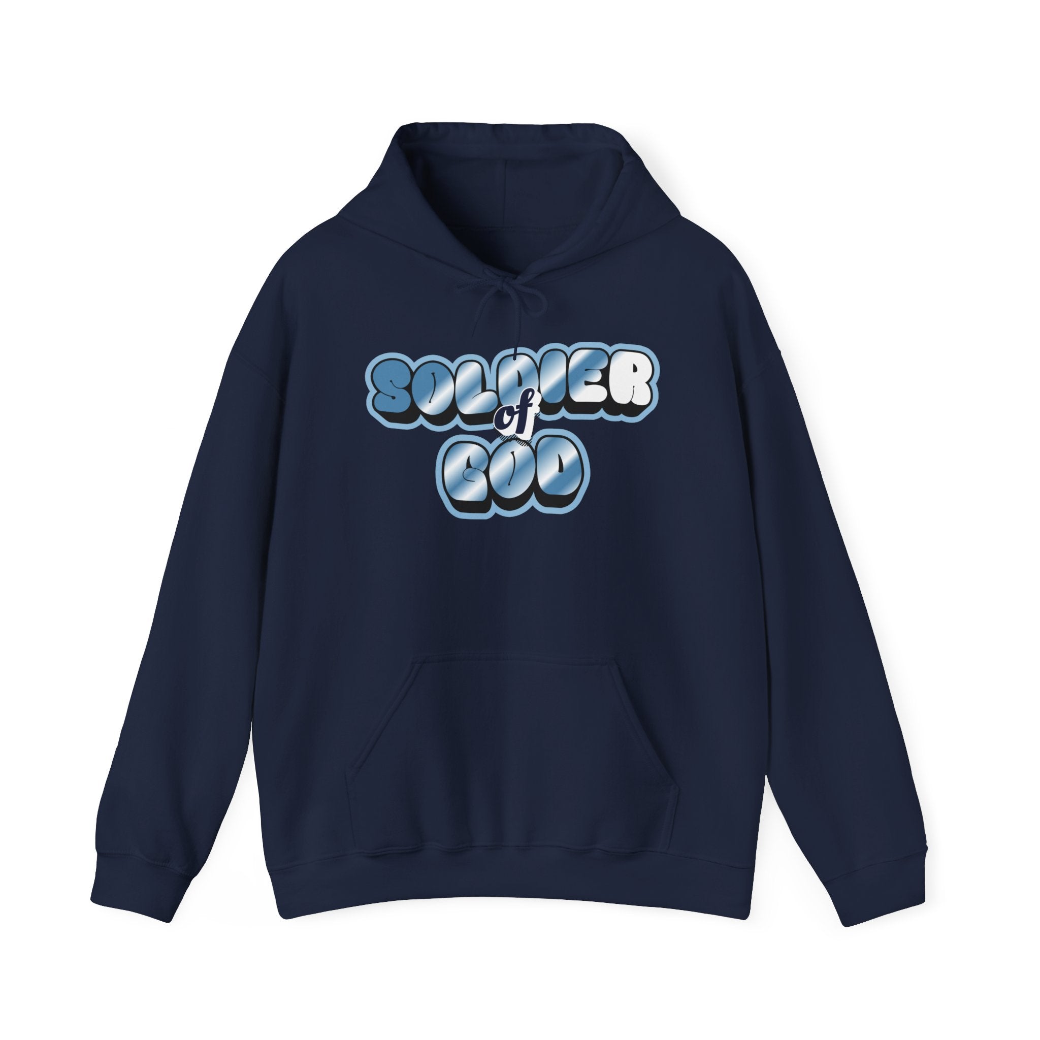 Soldier of God Hoodie — Christian Faith Graphic Pullover