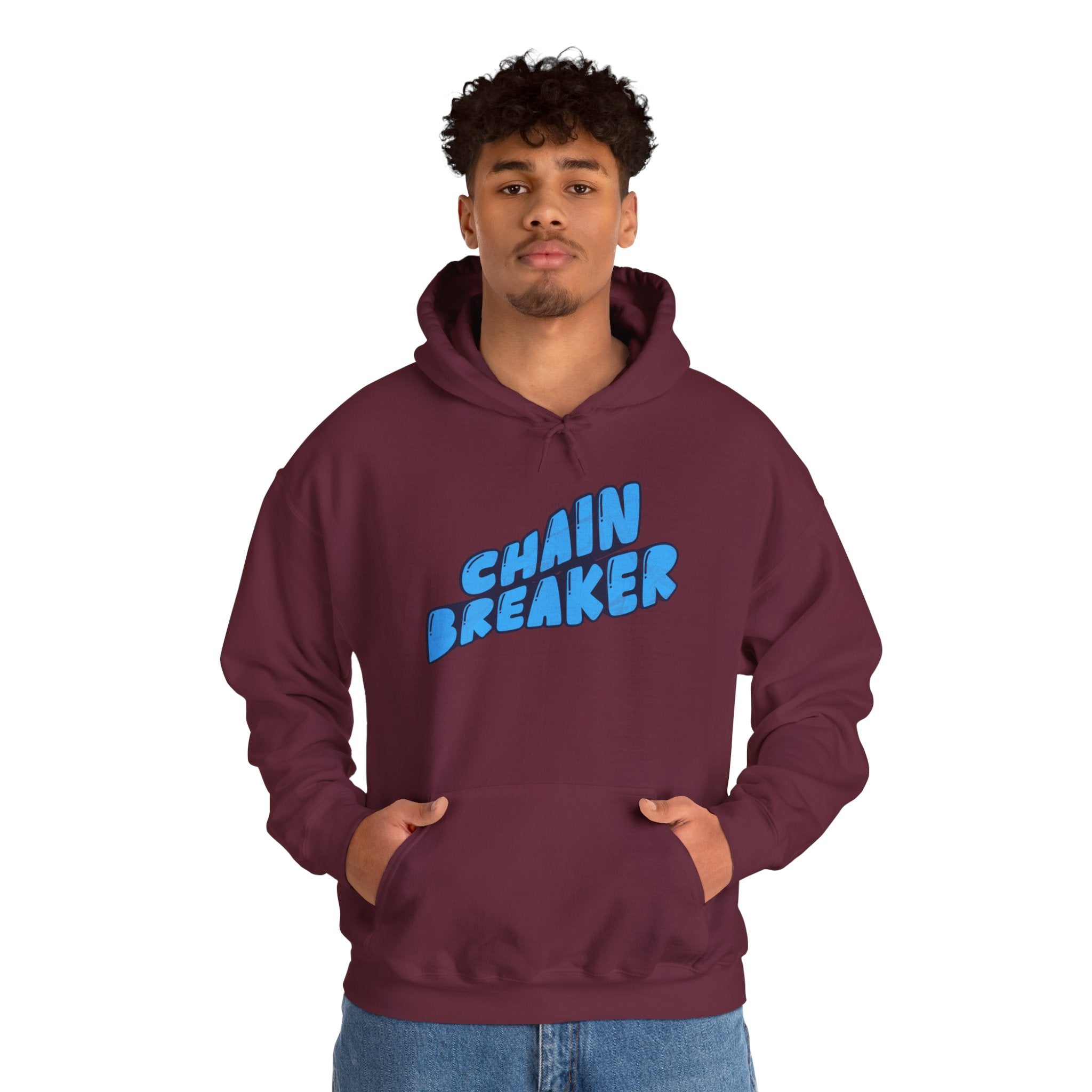 Chain Breaker Hoodie — Inspirational Graphic Pullover